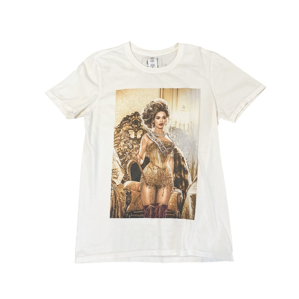 Beyonce The Mrs. Carter Show World Tour 2013 T-Shirt White Small Concert Graphic